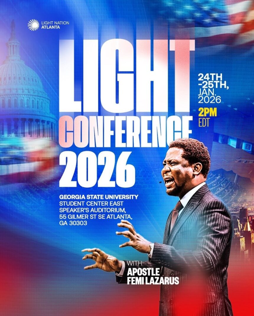Download Atlanta Light Conference 2026 With Apostle Femi Lazarus